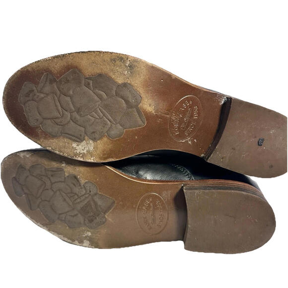 Kork Ease Ryder Black Leather Ankle Boot Bootie 7.5 - Picture 7 of 9